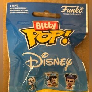 FREE WITH BUNDLE New Disney Bitty Pop! Collectible Mystery Mini Figure Blind Bag
